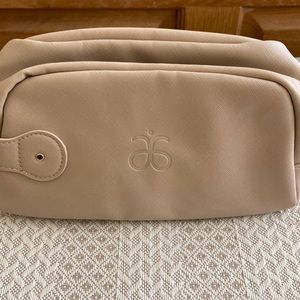 Tan Arbonne cosmetic bag new